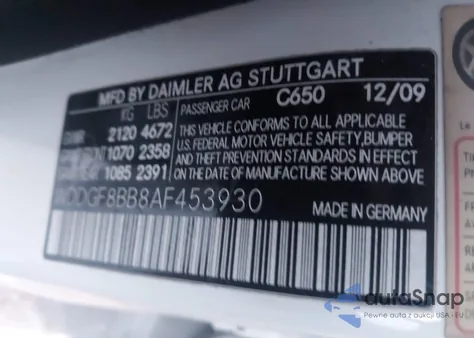 2010 Mercedes-Benz C 300 Sport 4Matic из США, поврежденный, VIN WDDGF8BB8AF453930